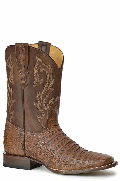Anti Odor Urban Commute Stain Resistant Stetson Mens Cameron Caiman Boots Style 12-020-8818-3805