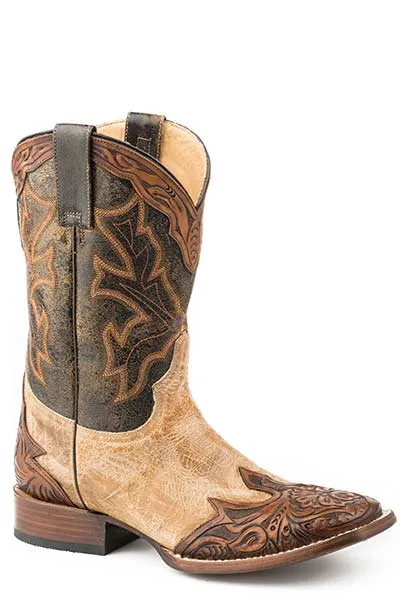 Stetson Mens Julian Boots Style 12-020-8872-0720 Tiger Mark