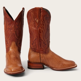 Stetson Arlington Teju Exotic Men's Boots Extreme Durability Stable Support Cold Weather Commuter