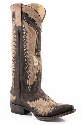 Stetson Ladies Lottie Boot Style 12-021-6115-1351 Nature Ready
