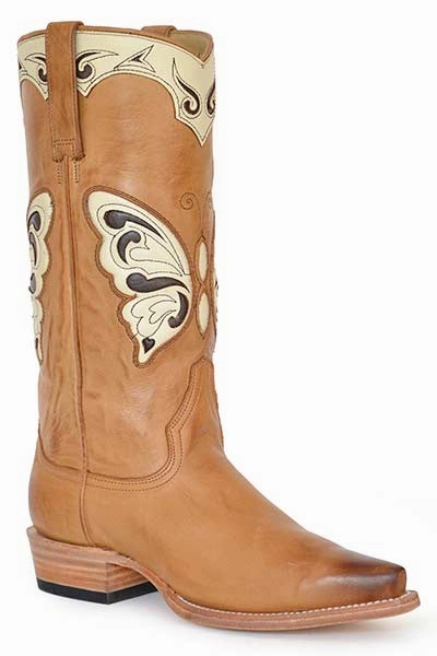 Stetson Ladies Mariposa Boot Style 12-021-6105-0200 Comfort Step Padded Interior Mountain Climber