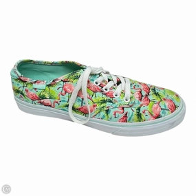 Push Forward Smooth Flow Shoes Sneakers By Vans In Green & Pink, Size: 10