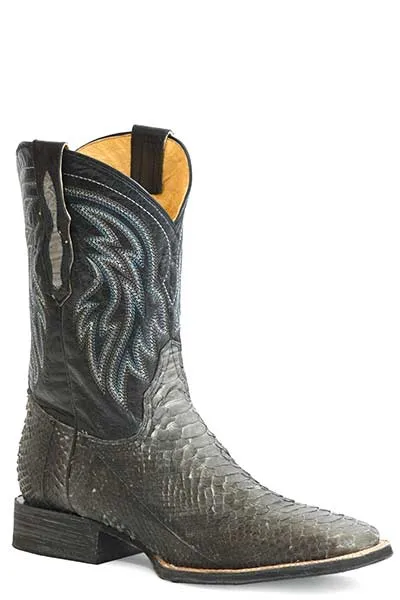 Ultra Comfort ROPER MENS PEYTON PYTHON SQUARE TOE BOOTS STYLE 09-020-6510-8547