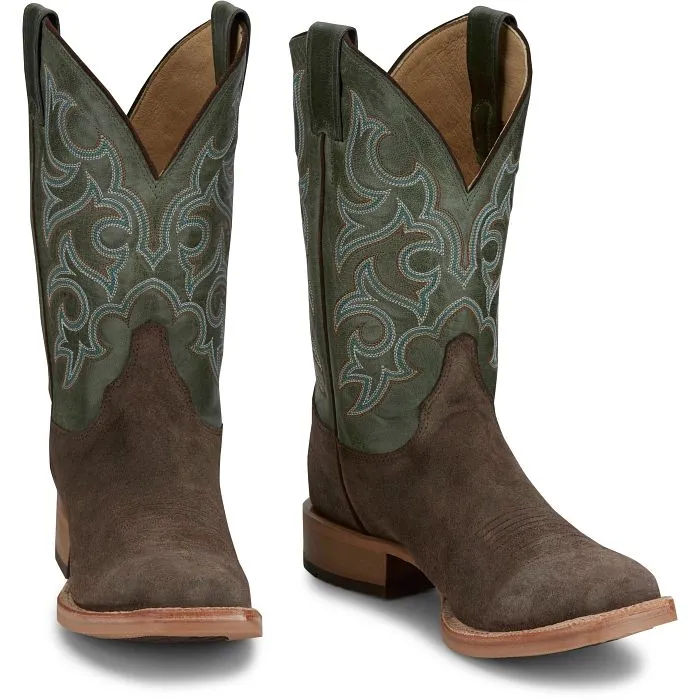 Casual Day Justin Mens Fergus Bent Rail Boots Style BR386