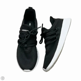 Canvas Multi Density Cushioning Shoes Sneakers By Adidas In Black, Size: 8.5