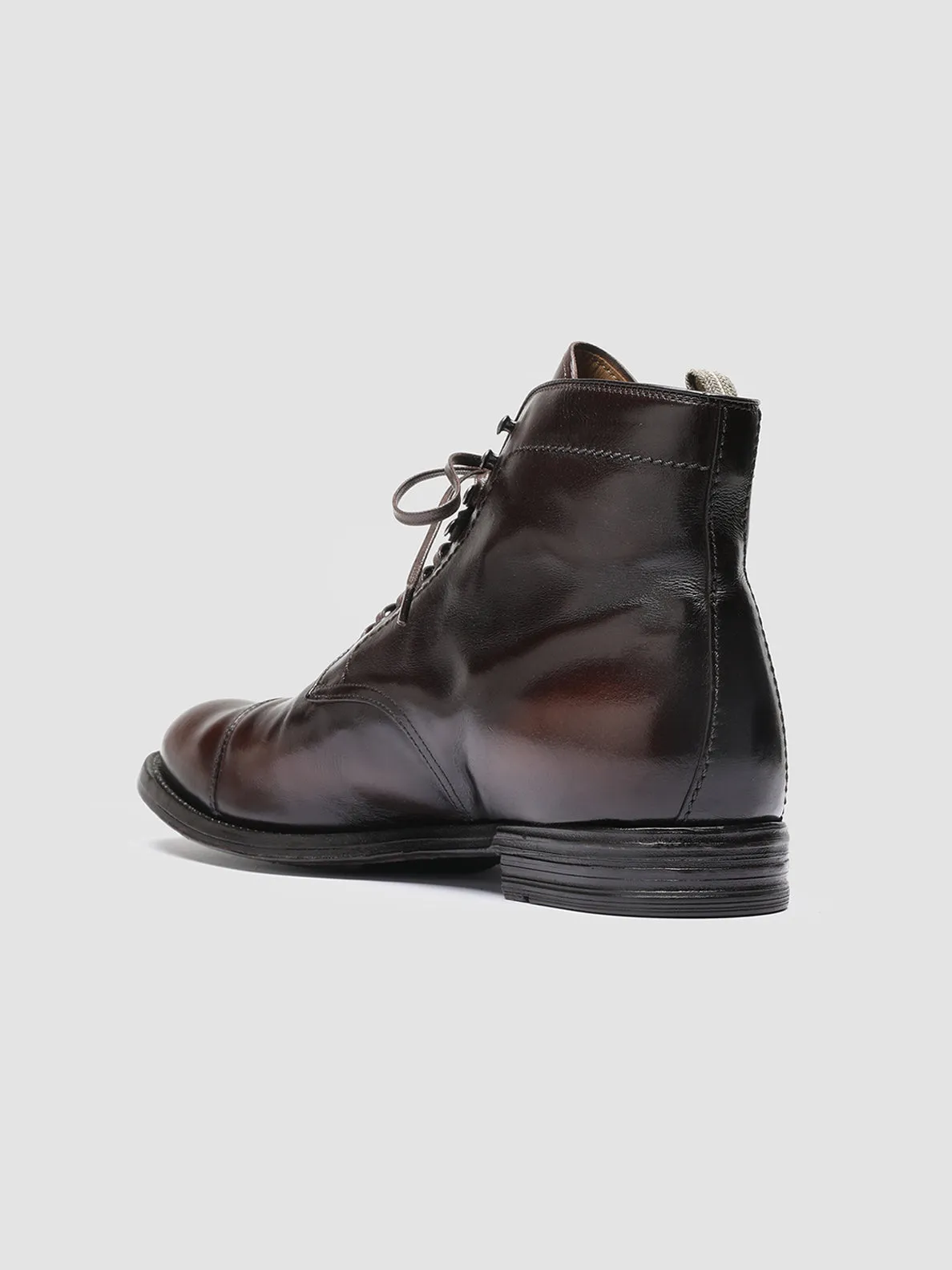 Breath Flow ANATOMIA 016 - Brown Leather Ankle Boots