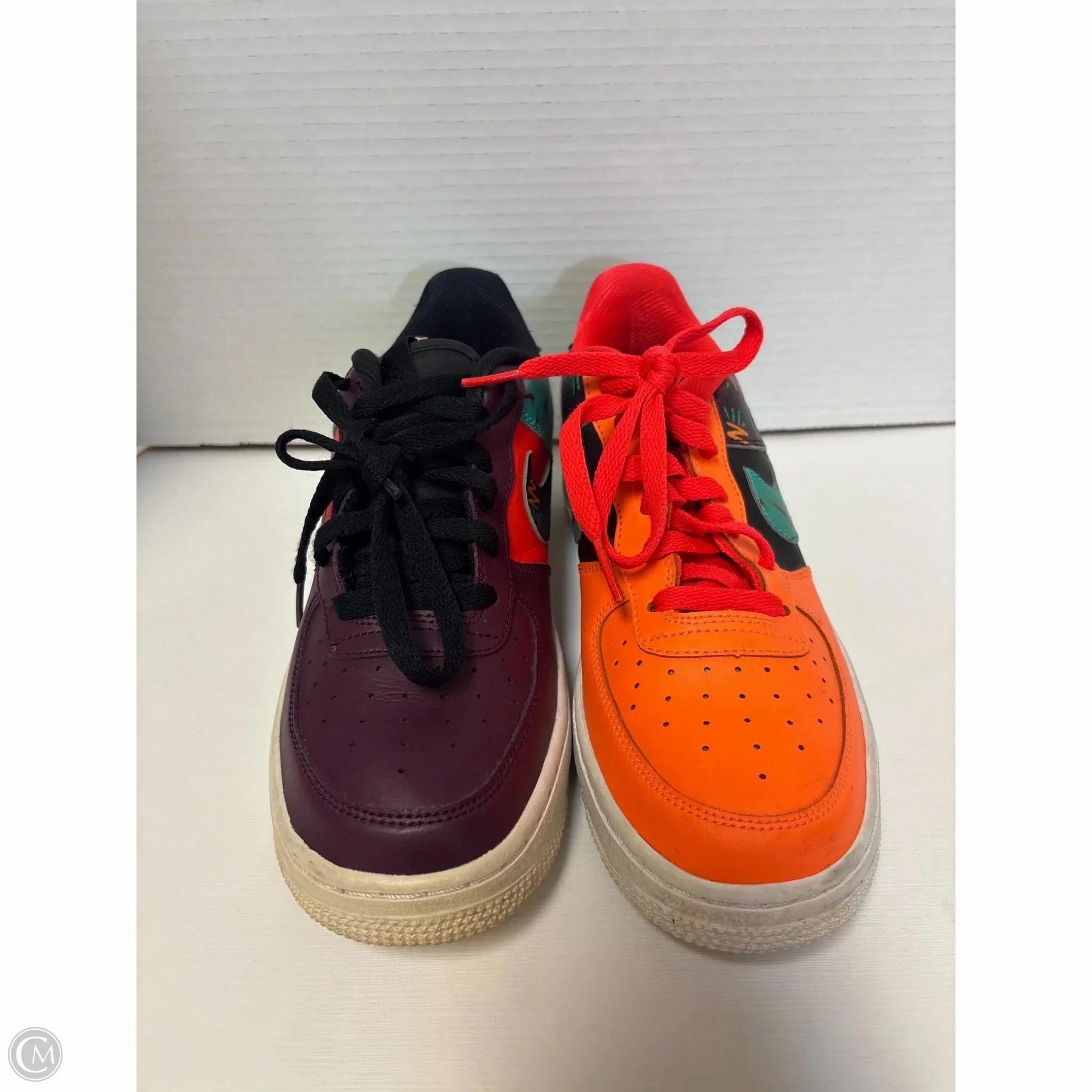 Shoes Sneakers By Nike In Orange & Purple, Size: 9.5 Speed Fit Easy On And Off