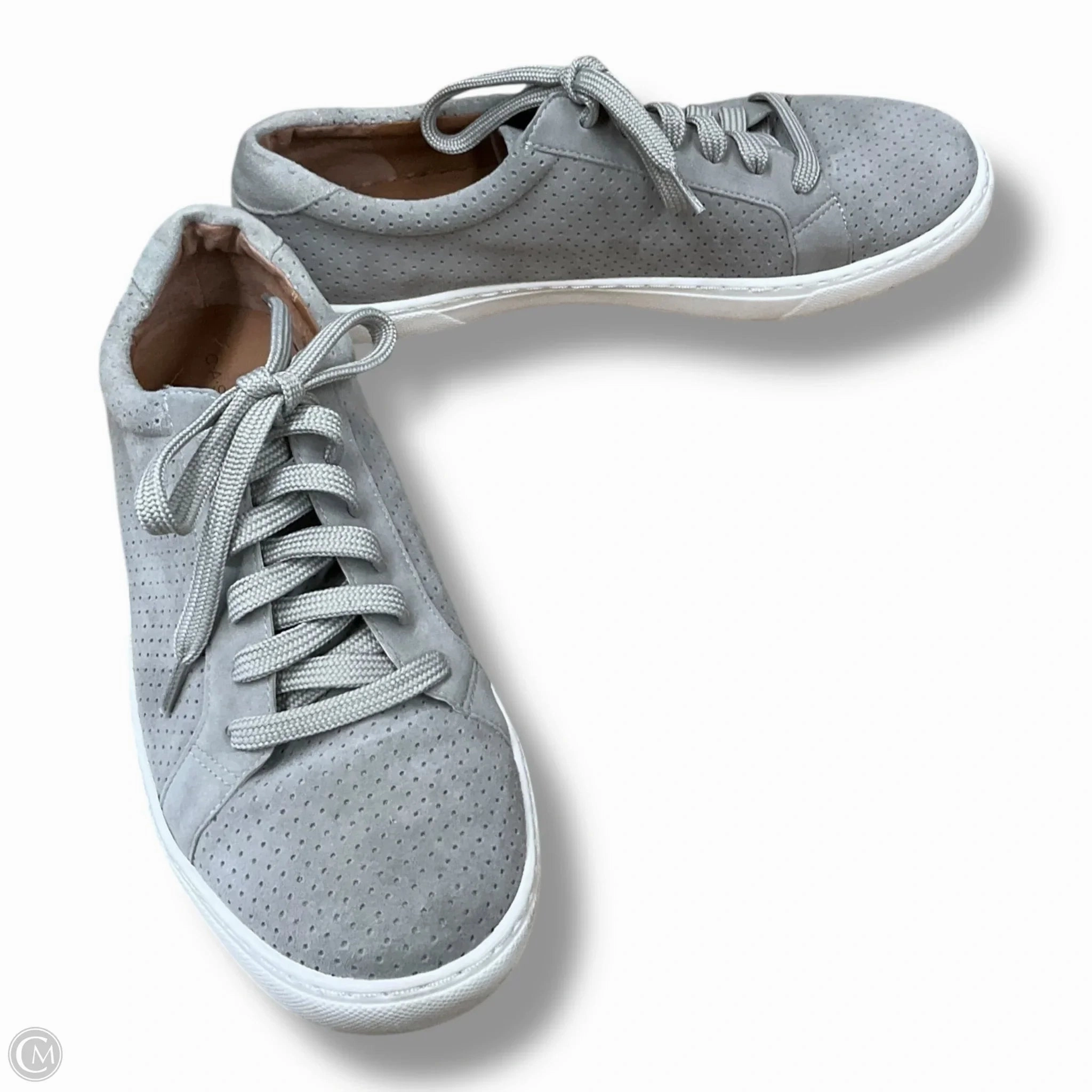 Shoes Sneakers By Caslon In Grey & White, Size: 8 Bare Footfeel Better Form