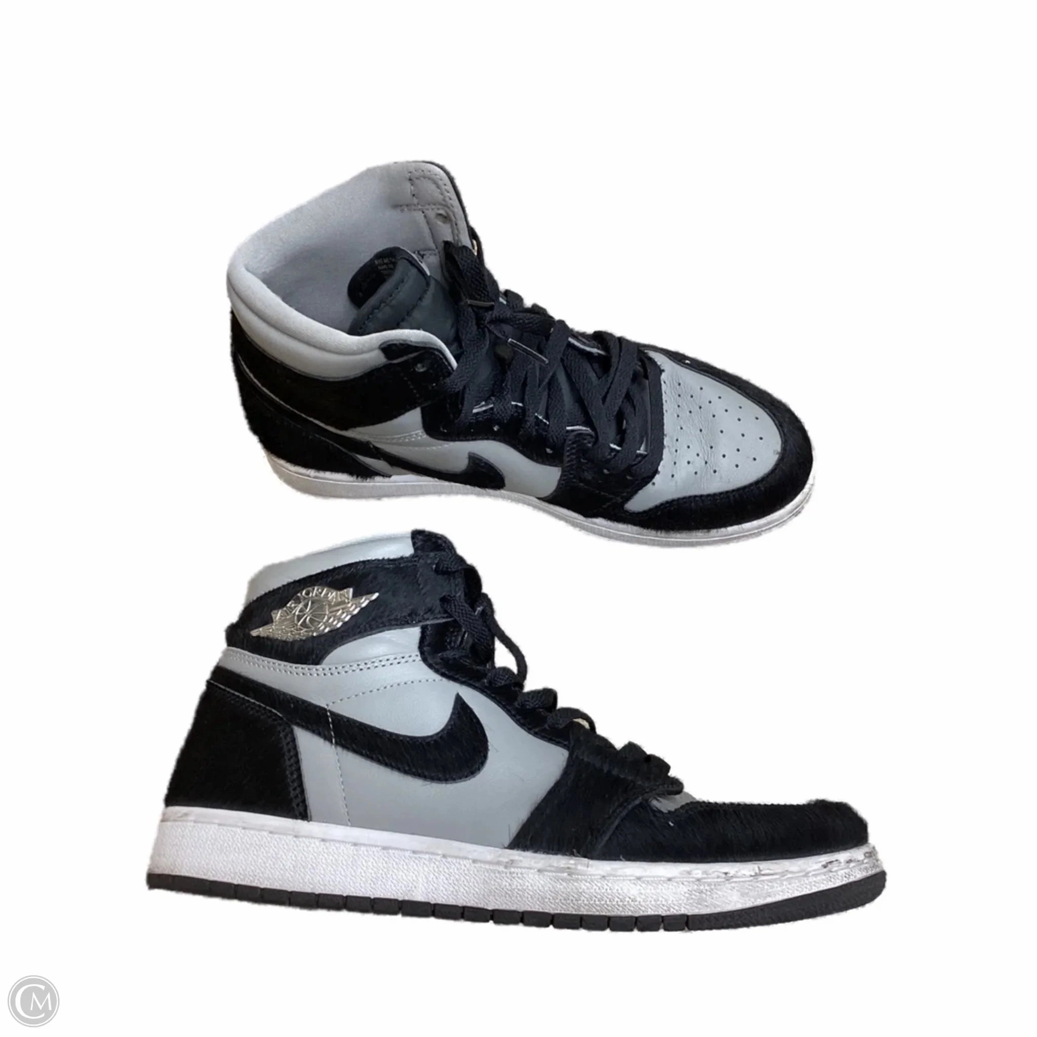 Shoes Sneakers By Nike In Black & Grey, Size: 10 Thermoplastic Unit