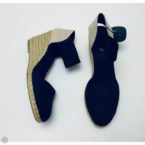 Shoes Heels Block By Chaps In Blue, Size: 9 Breathable Lining