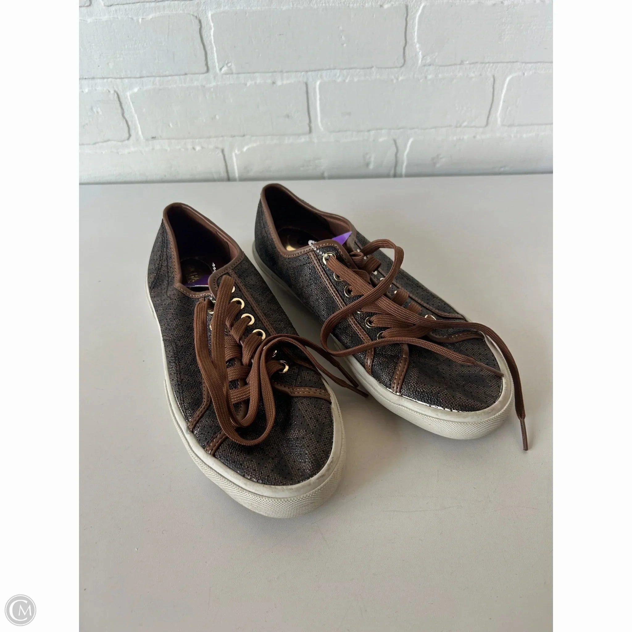 Shoes Sneakers By Michael By Michael Kors In Brown, Size: 8 Multi Purpose