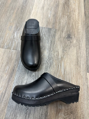 Wide Fit Heels Shoes Heels Block By Troentorp In Black, Size: 6