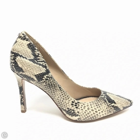 Comfortable Arch Support pointed heel sandals Shoes Heels Stiletto By Sam Edelman In Snakeskin Print, Size: 7.5