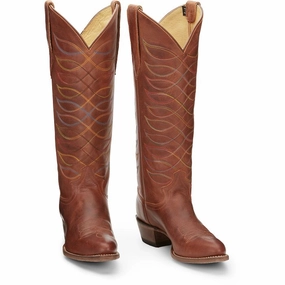 Justin Ladies Whitley Boots Style VN4461 Durable Layer Long-Distance Walk