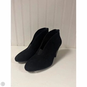 Shoes Heels Block By Nurture In Black, Size: 5.5 mesh construction