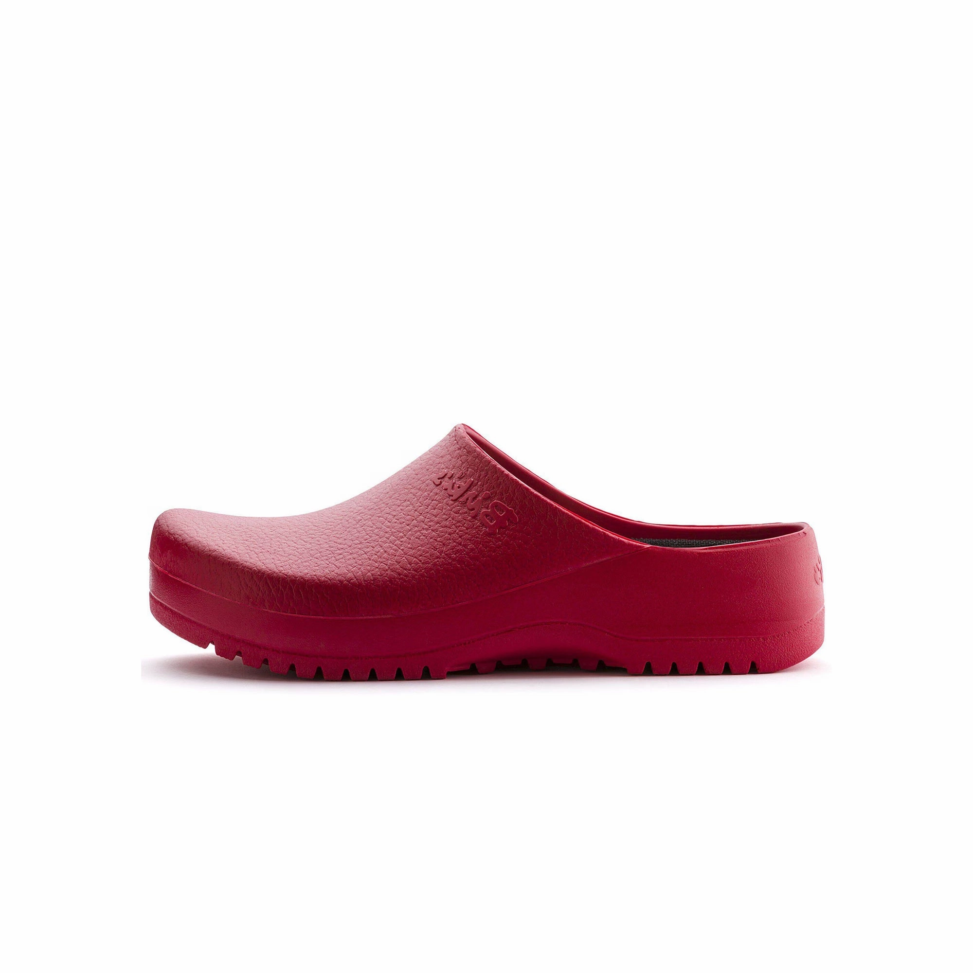 Travel Shoes Birkenstock Mens Super Birki Red Sandals
