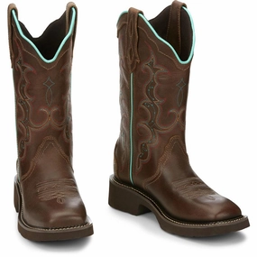 Multi-Function Wear Justin Gypsy Ladies Square Toe Western Boots Style GY2900