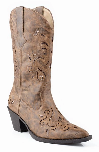 Roper Brown Ladies Boots Style 09-021-1556-0768 Snow Storm Adventure Wear