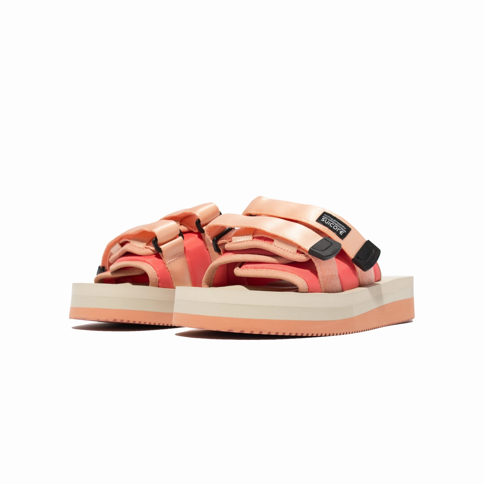 Suicoke MOTO-VPO Sandals Pink Beach-ready Footwear portable