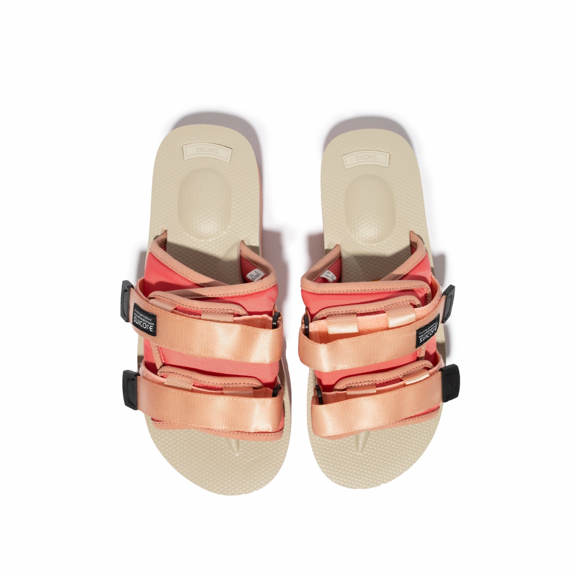 Breathable Summer Footwear Non-slip Fit Suicoke MOTO-VPO Sandals Pink