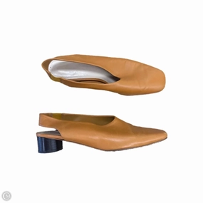 Shoes Heels Block By Everlane In Yellow, Size: 9 Summer Sandals Luxe Heeled Sandals