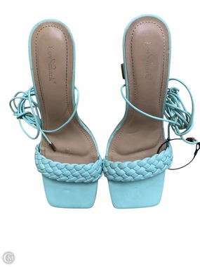 Indoor Shoes Heels Stiletto By Clothes Mentor In Green, Size: 10