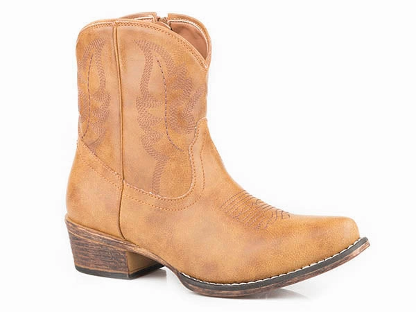 Roper Ladies Shay Shortie Boots Style 09-021-1567-2643 Narrow Fit