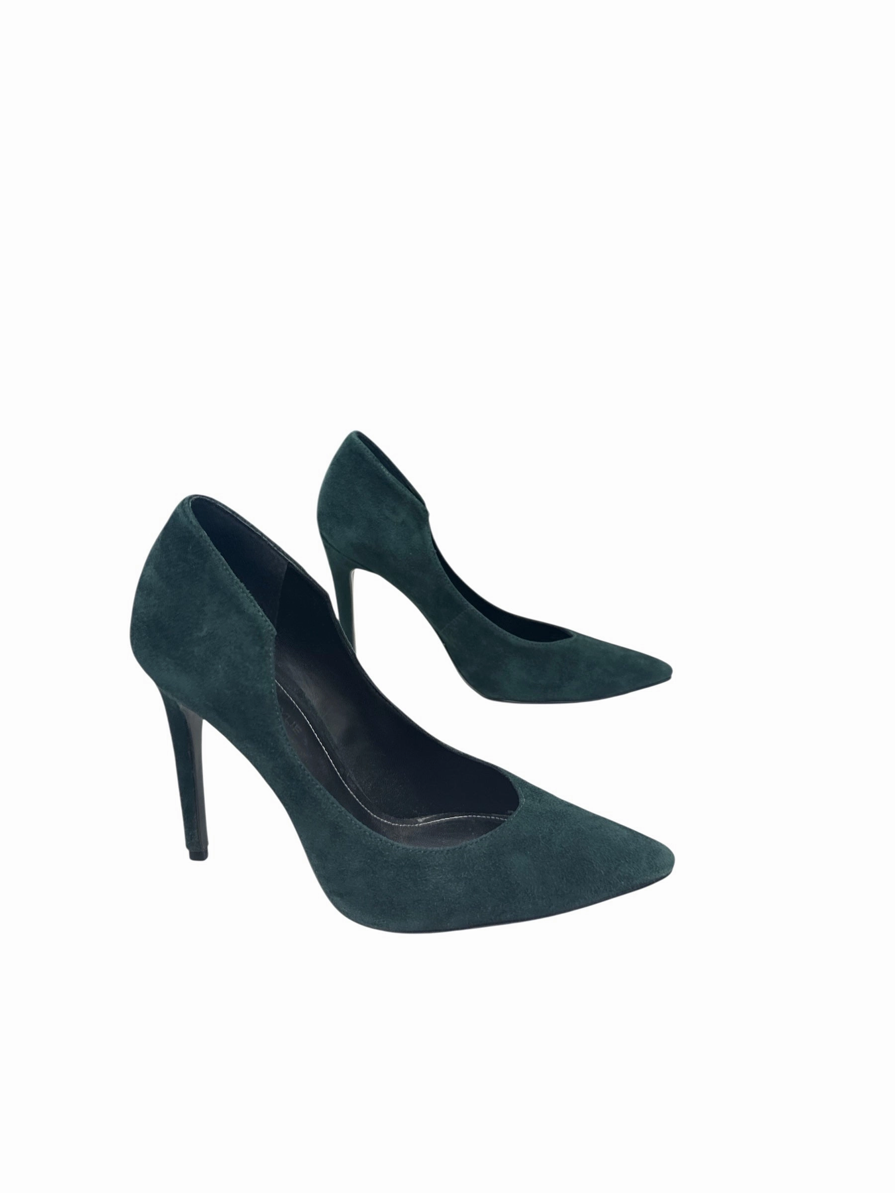 SHOES HEELS STILETTO by    CLOTHES MENTOR In GREEN, Size: 6 Chic Boots