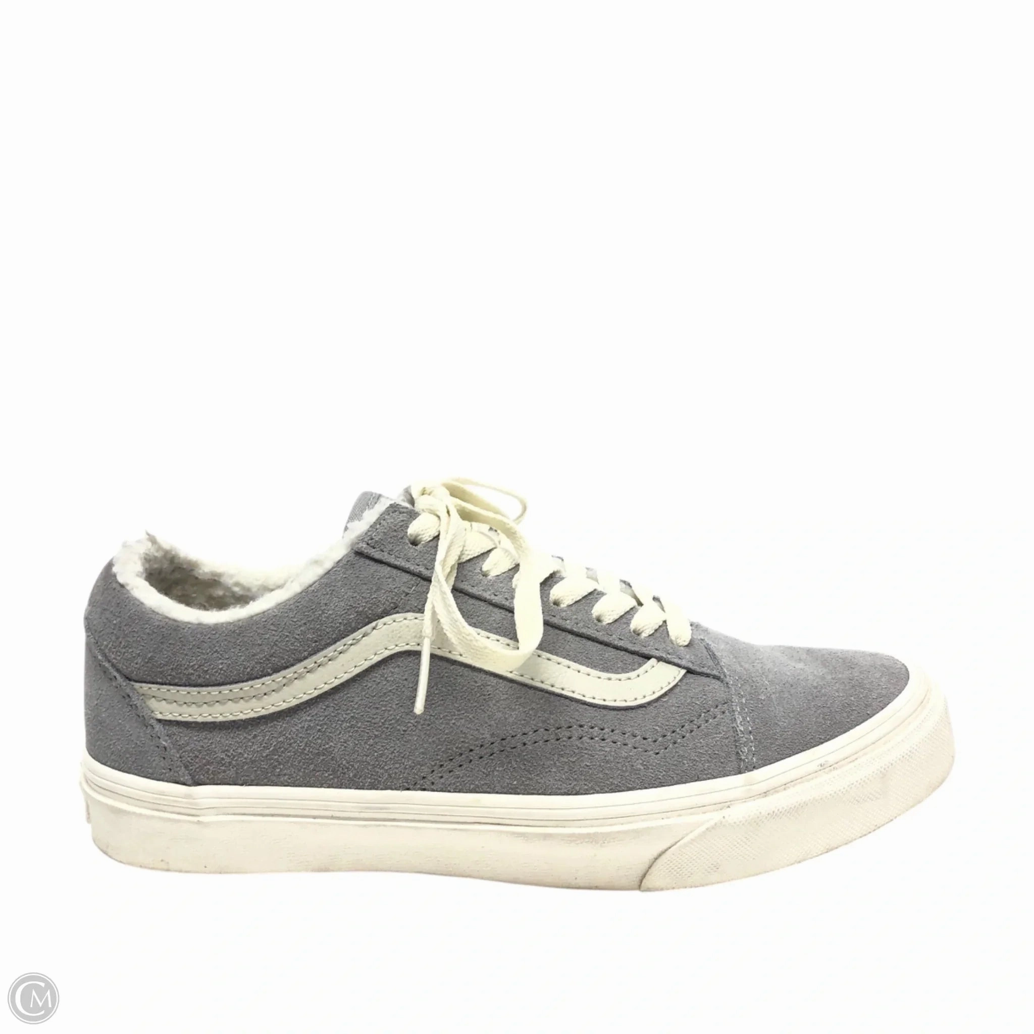 Cross Motion Shoes Sneakers By Vans In Grey, Size: 8