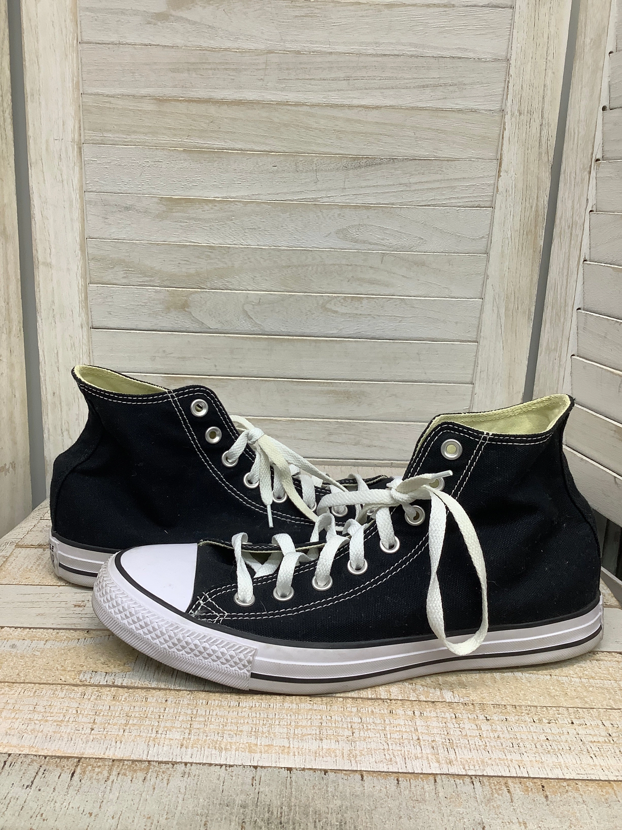 Shoes Sneakers By Converse In Black, Size: 10.5 Work Ready