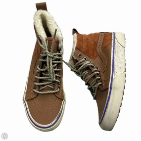 Shoes Sneakers By Vans In Tan, Size: 5 Arch Contour Design