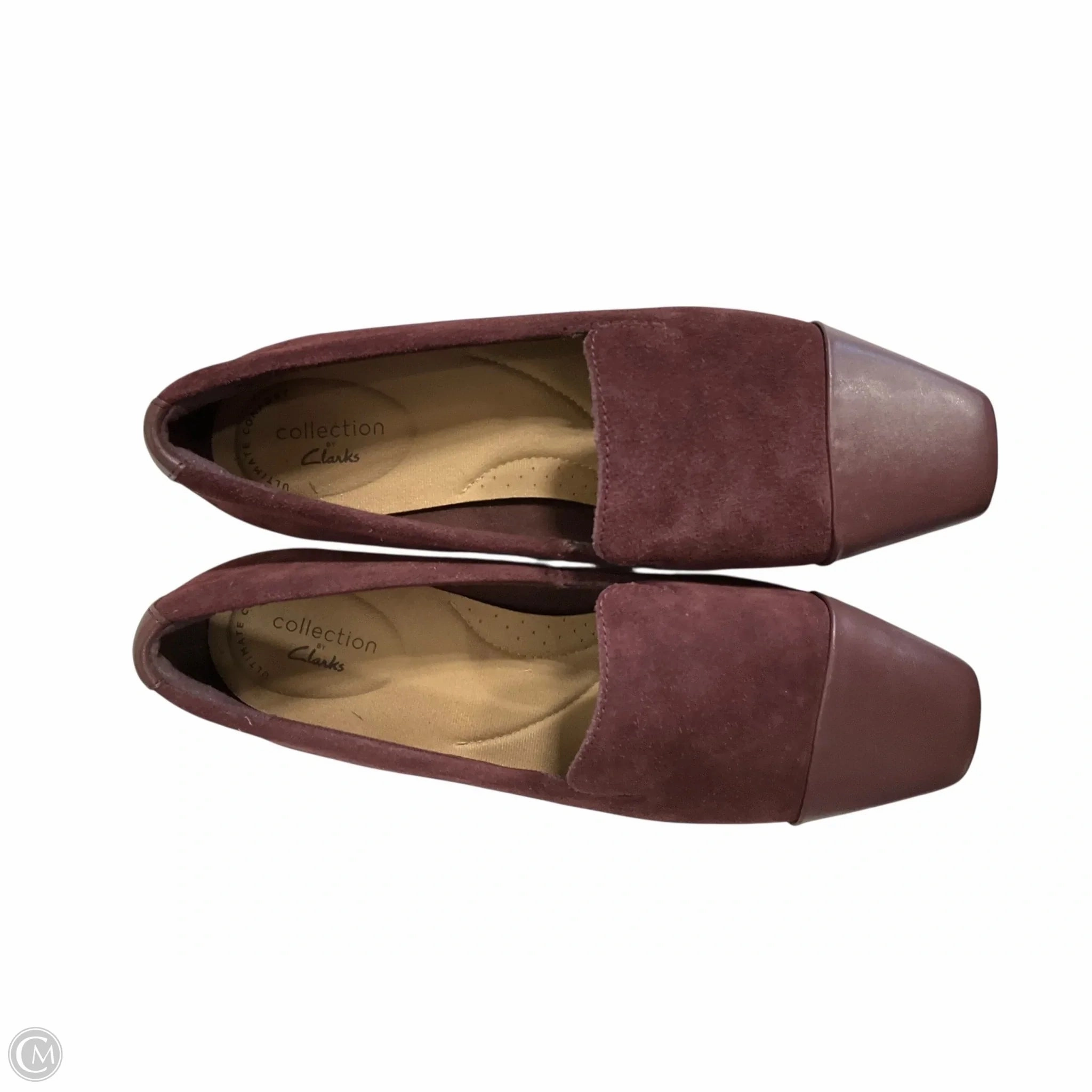 High Heel Sandals for Weddings Glittery Pumps Shoes Heels Block By Clarks In Red, Size: 8