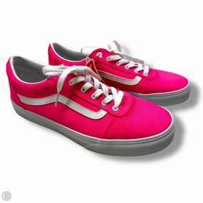 Shoes Sneakers By Vans In Pink, Size: 5 Run All Day