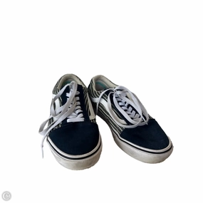 Shoes Sneakers By Vans In Blue & Cream, Size: 8 Tough Rubber