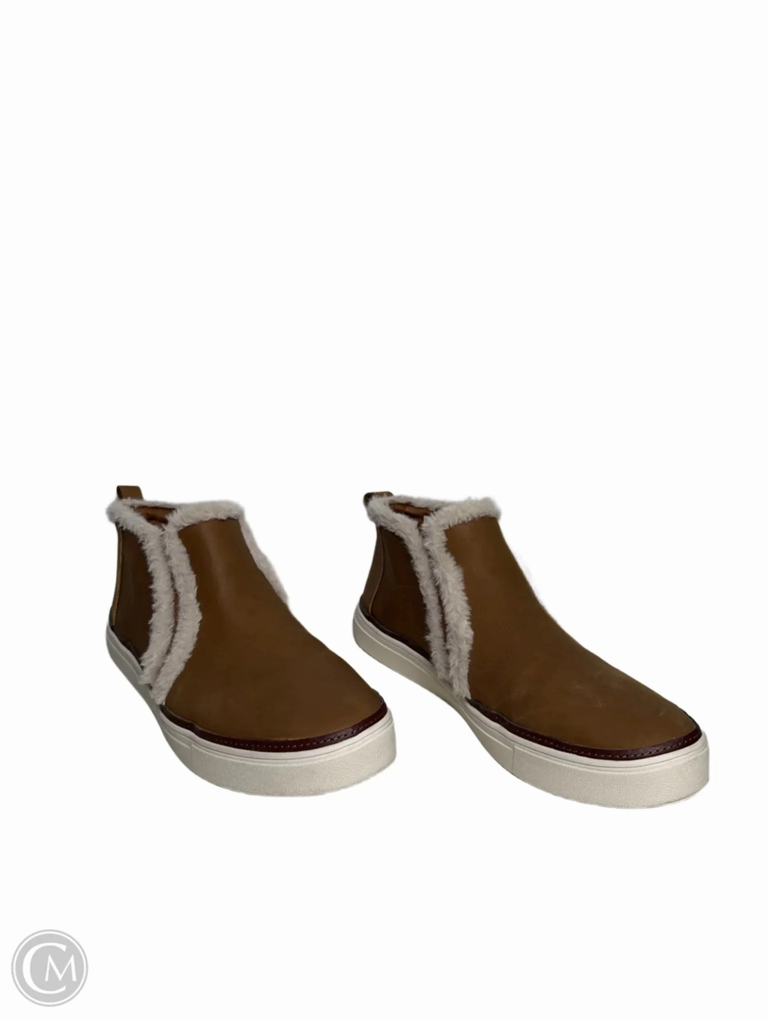 Walk Flow Impact Cushion Shoes Sneakers By Toms In Brown, Size: 11