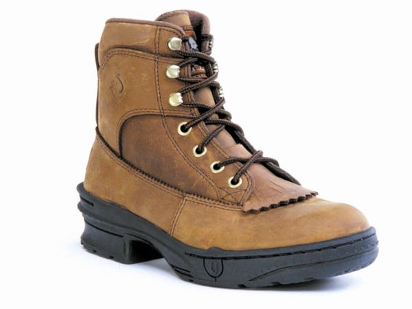 Roper Ladies Brown Lace up Boot Style 09-021-0360-0603 Dry Comfort Shock Absorbing Active Nomad