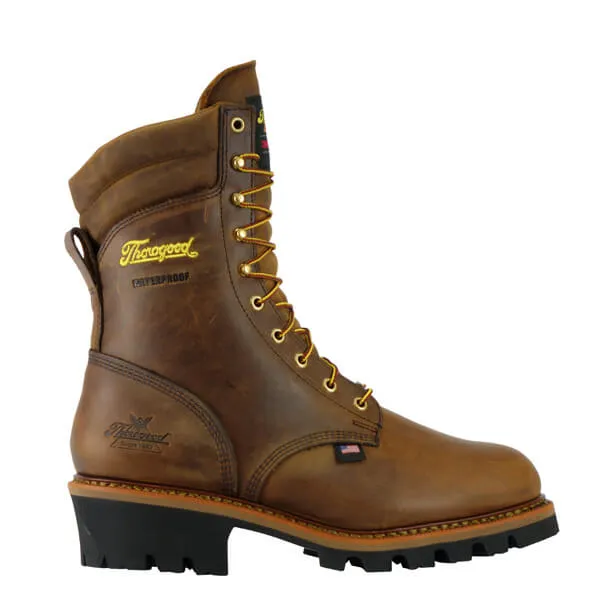 Thorogood 9" WP Logger Safety Toe Insulated (400G) Stylish Design