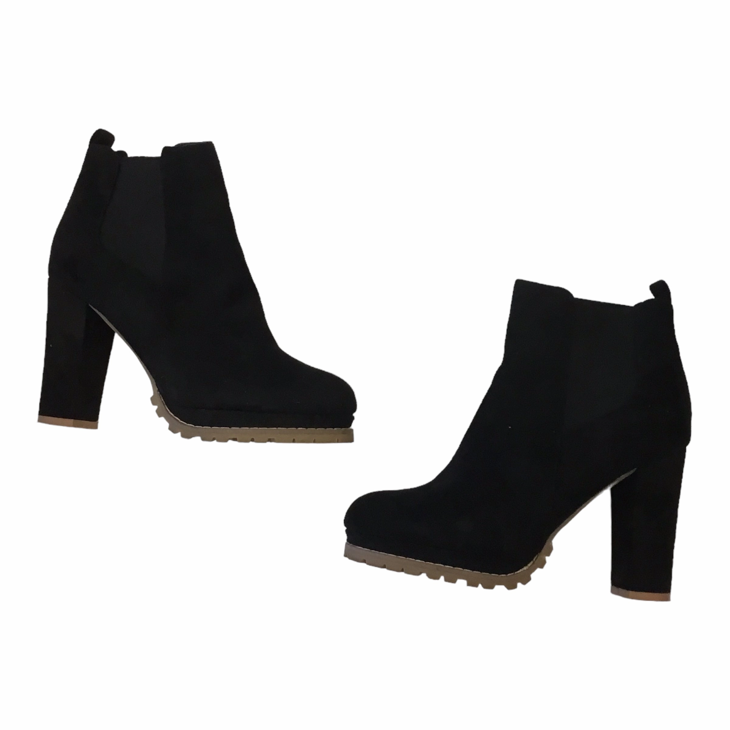 Glam Heels for Night Out Strappy Design Shoes Heels Block By Clothes Mentor  Size: 8