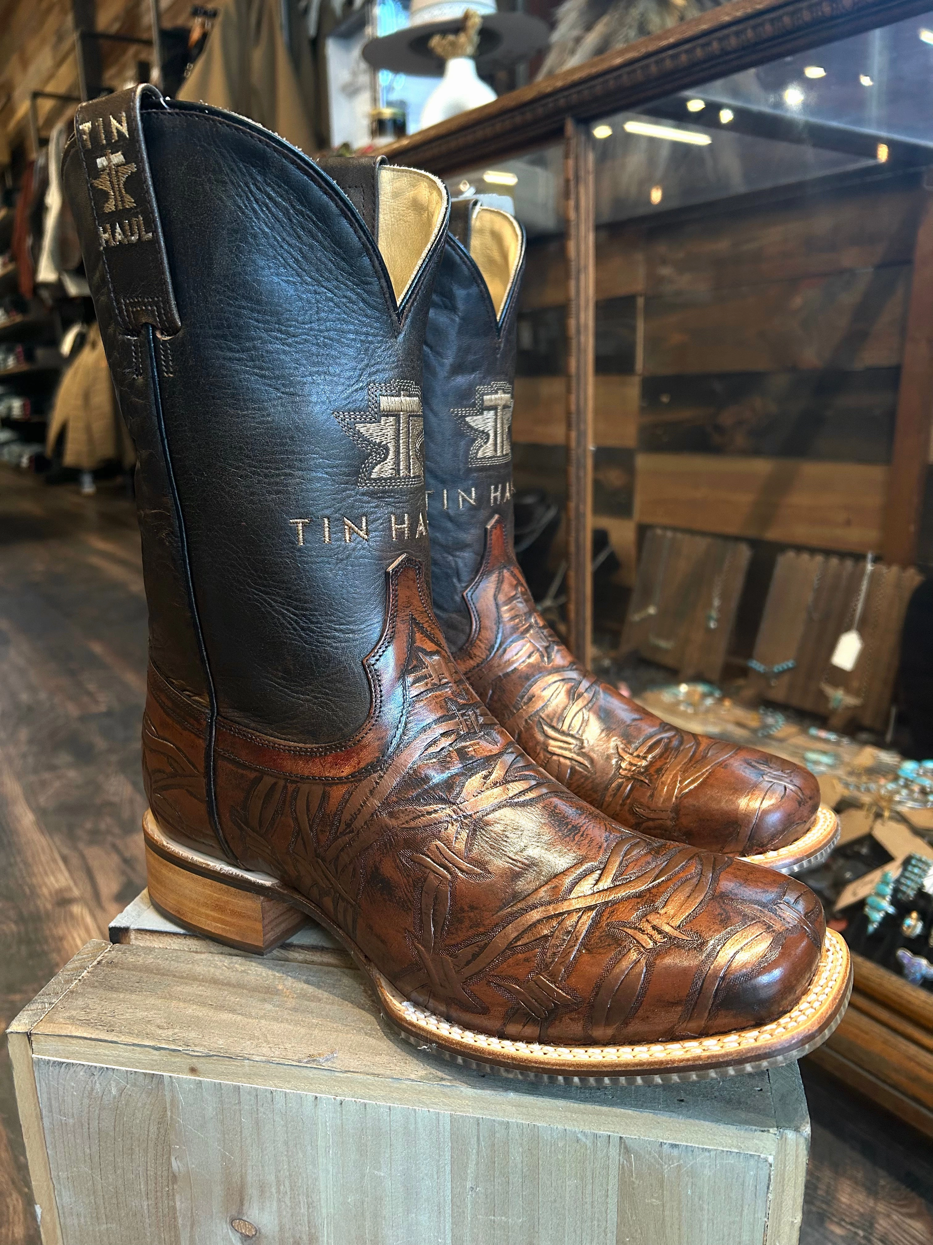 Tin Haul Sharp as Ever Men's Boots Snow Grip