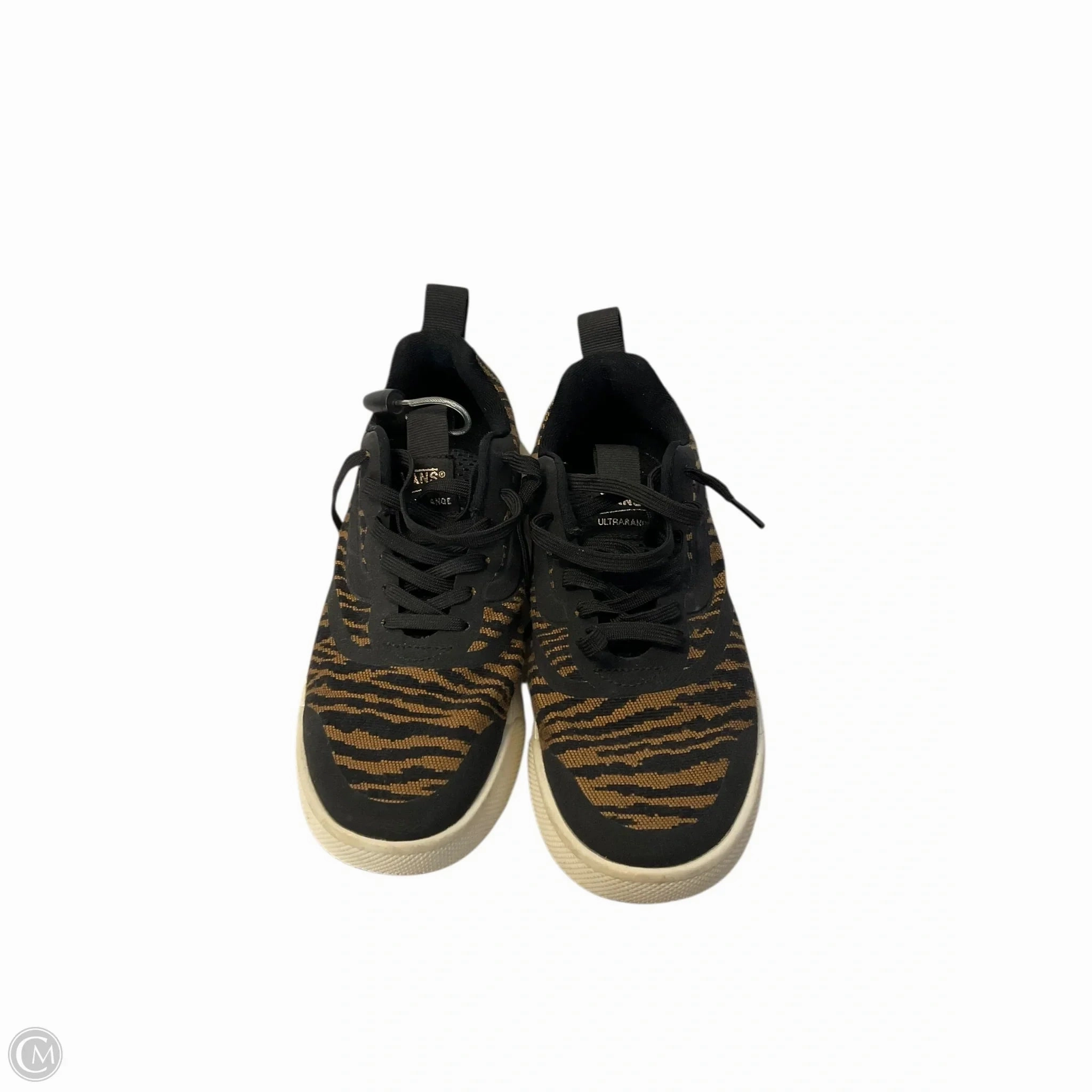 Flexible Zones Lined Upper Shoes Sneakers By Vans In Animal Print, Size: 7