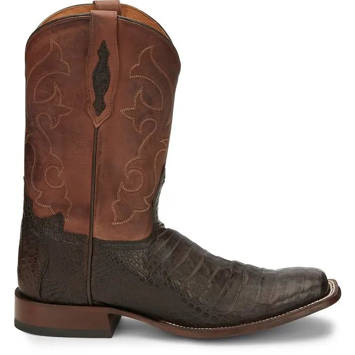 TONY LAMA MENS CANYON 11" CAIMAN BELLY TAIL STYLE TL5251 Running Comfort