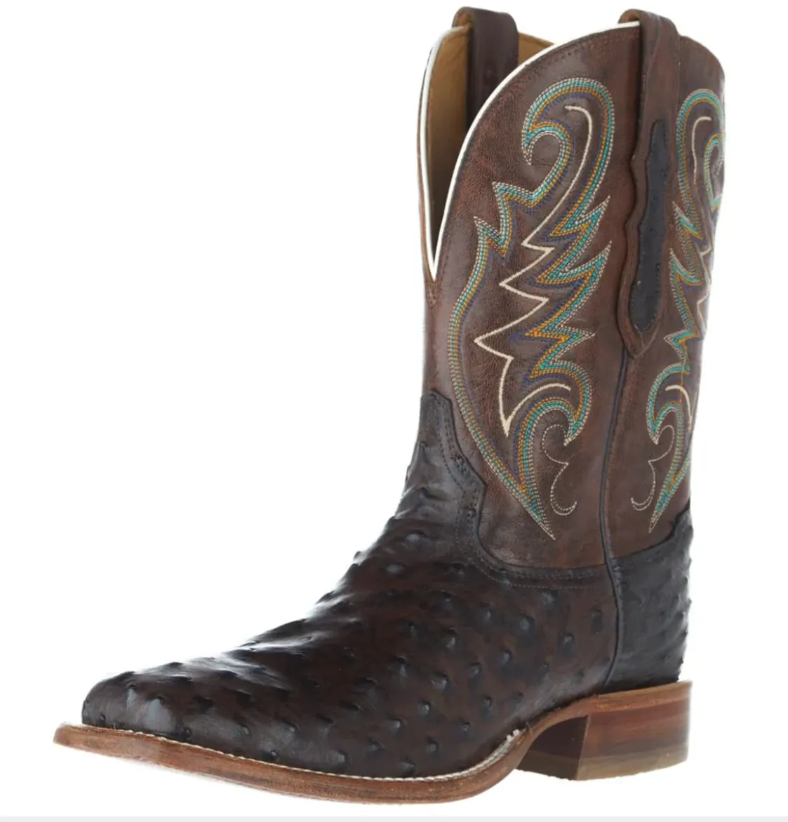 Seamless Feel Holiday Feel TONY LAMA MENS FOSTER SIENNA OSTRICH WESTERN BOOT STYLE EP6098