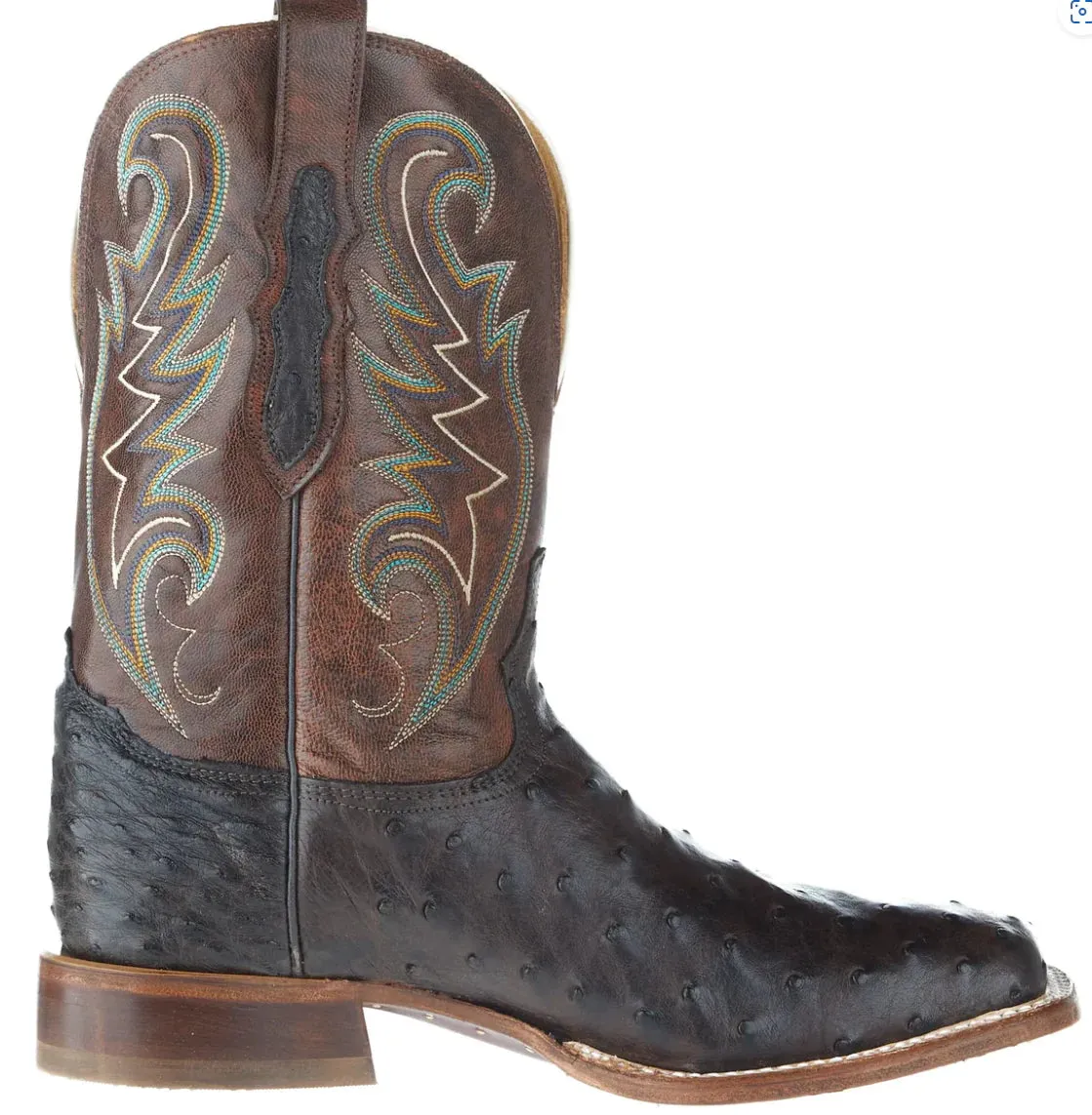 TONY LAMA MENS FOSTER SIENNA OSTRICH WESTERN BOOT STYLE EP6098 Flexible Comfort Energy return