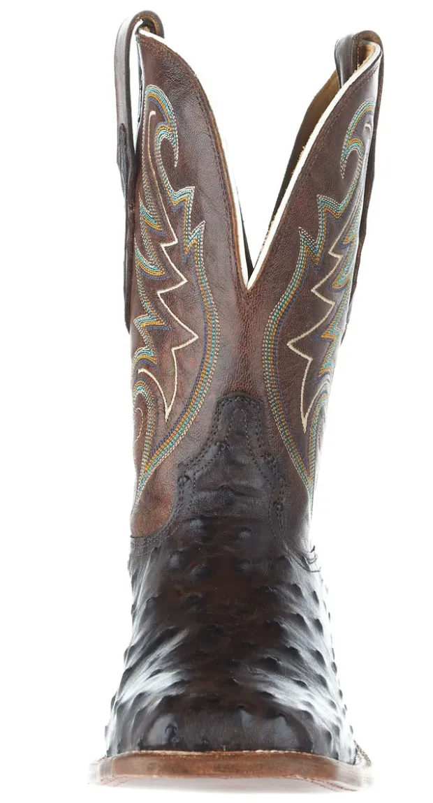Fast Step Nightclub TONY LAMA MENS FOSTER SIENNA OSTRICH WESTERN BOOT STYLE EP6098