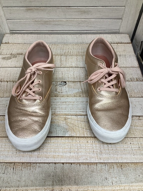 Shoes Sneakers By Vans In Rose Gold, Size: 6 comfortable top