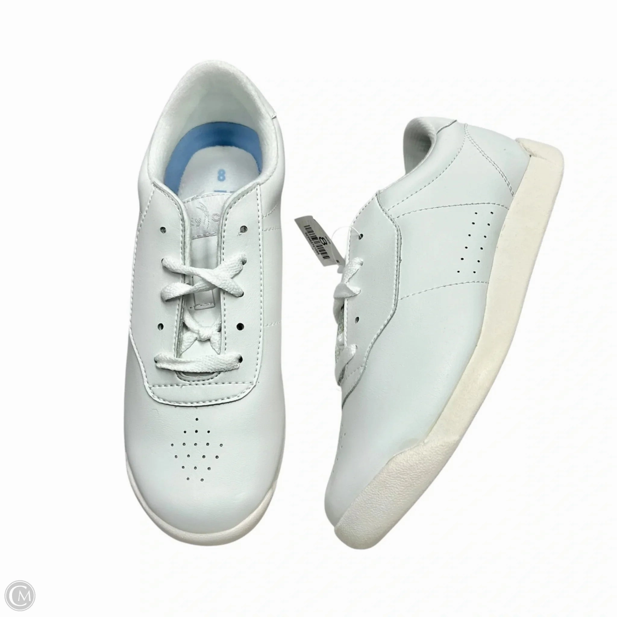 Contemporary Fit Shoes Sneakers By The Body Co In White, Size: 8