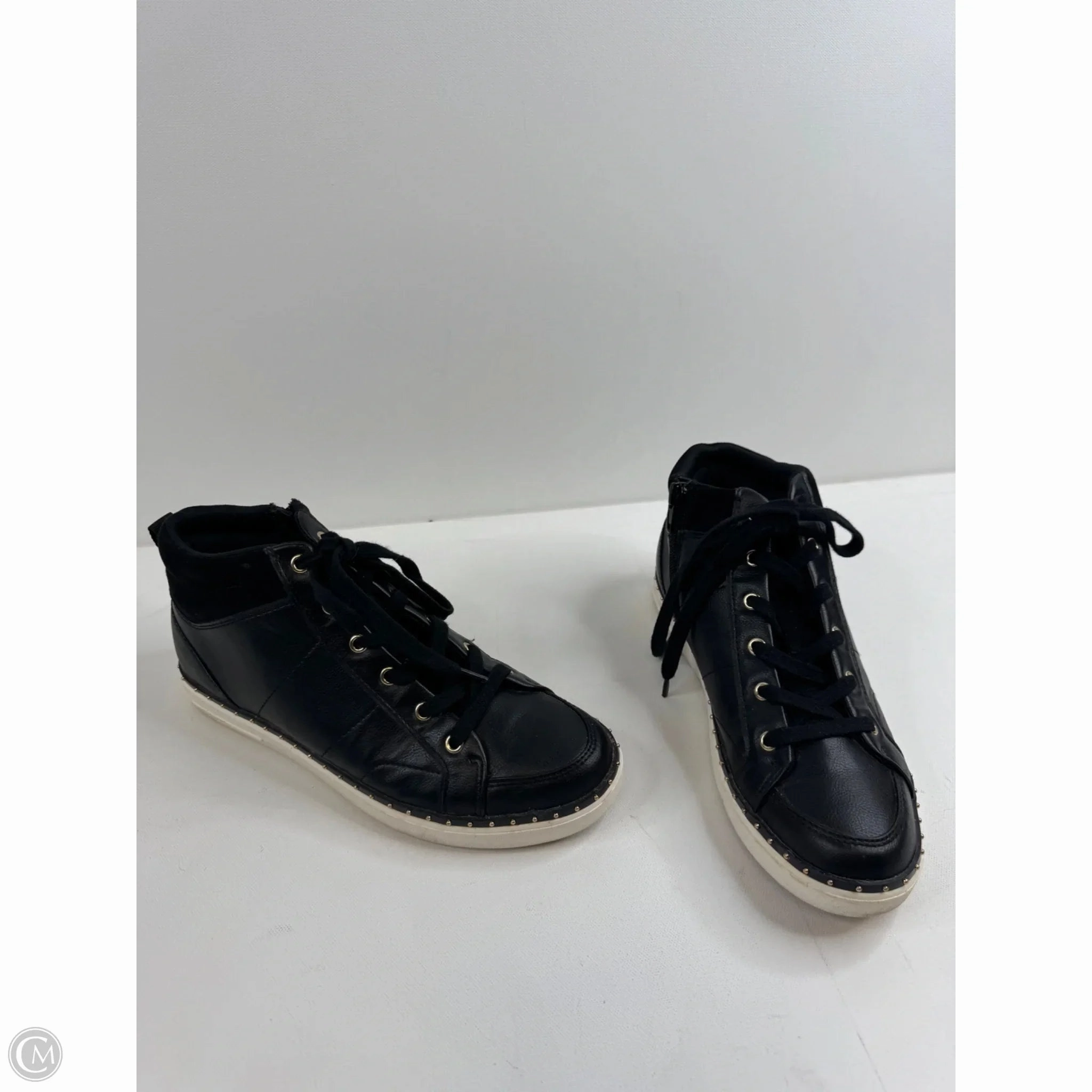 Shoes Sneakers By Aldo In Black, Size: 7.5 Hyperbolic Lasting
