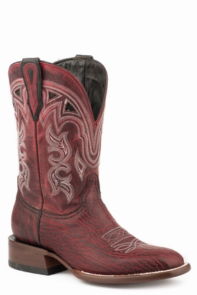 Anti Odor Urban Commute Running STETSON WOMENS MEADOW BLACK CHERRY SHARK VAMP RED COWBOY BOOT STYLE 12-021-1852-0901