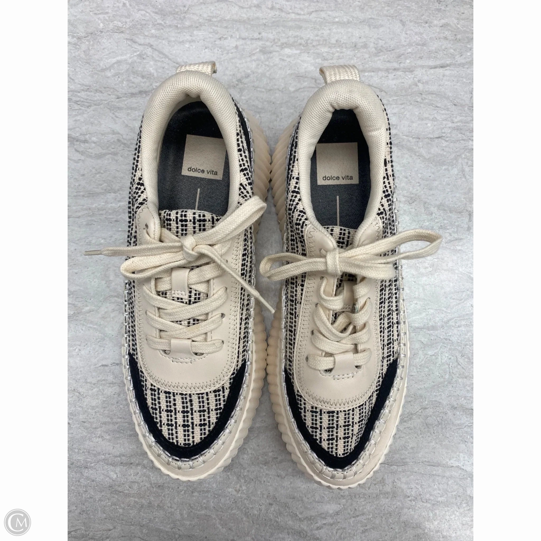 Shoes Sneakers By Dolce Vita In Black & Cream, Size: 7.5 OrthopedicDesign Modern Form