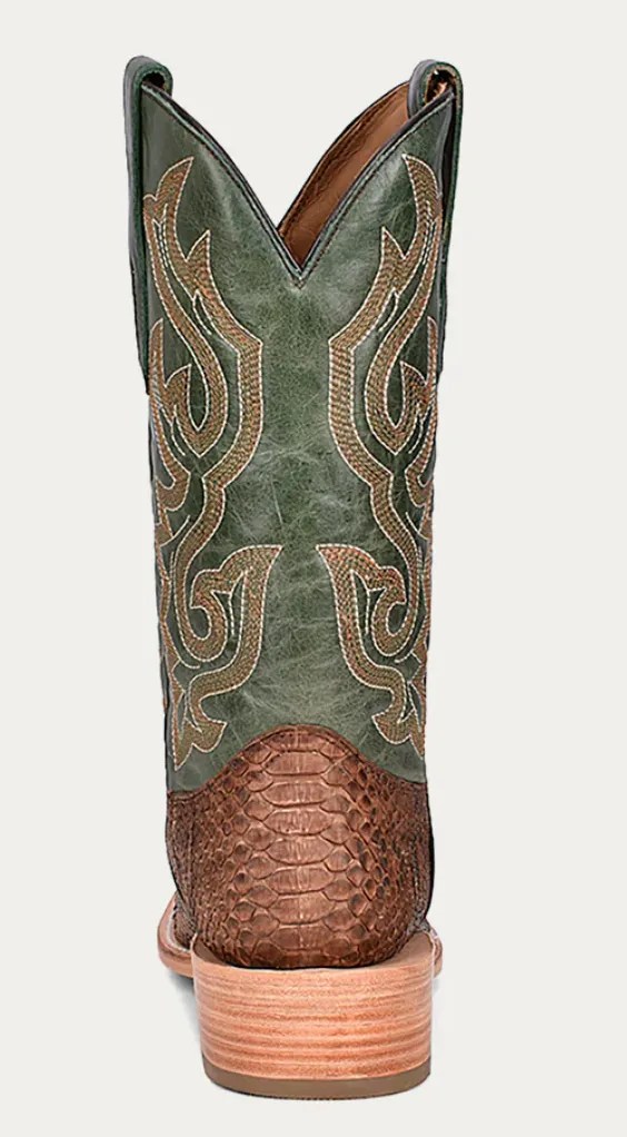 CORRAL MENS BROWN PYTHON BOOTS STYLE A4287 High Performance Urban Comfort